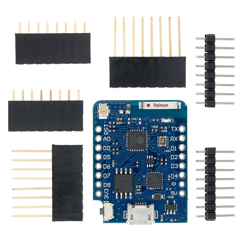 ESP8266 ESP-12 ESP-12F CH340G CH340 V2 USB WeMos D1 Mini PRO V3.0.0  WIFI Development Board NodeMCU Lua IOT Board 3.3V With Pins