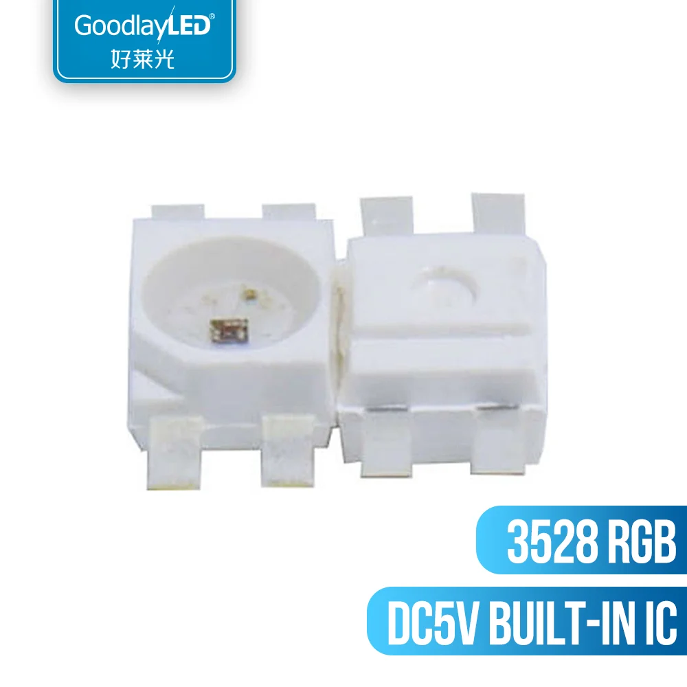 1000PCS SK6812-IC 3528 RGB Built-in IC