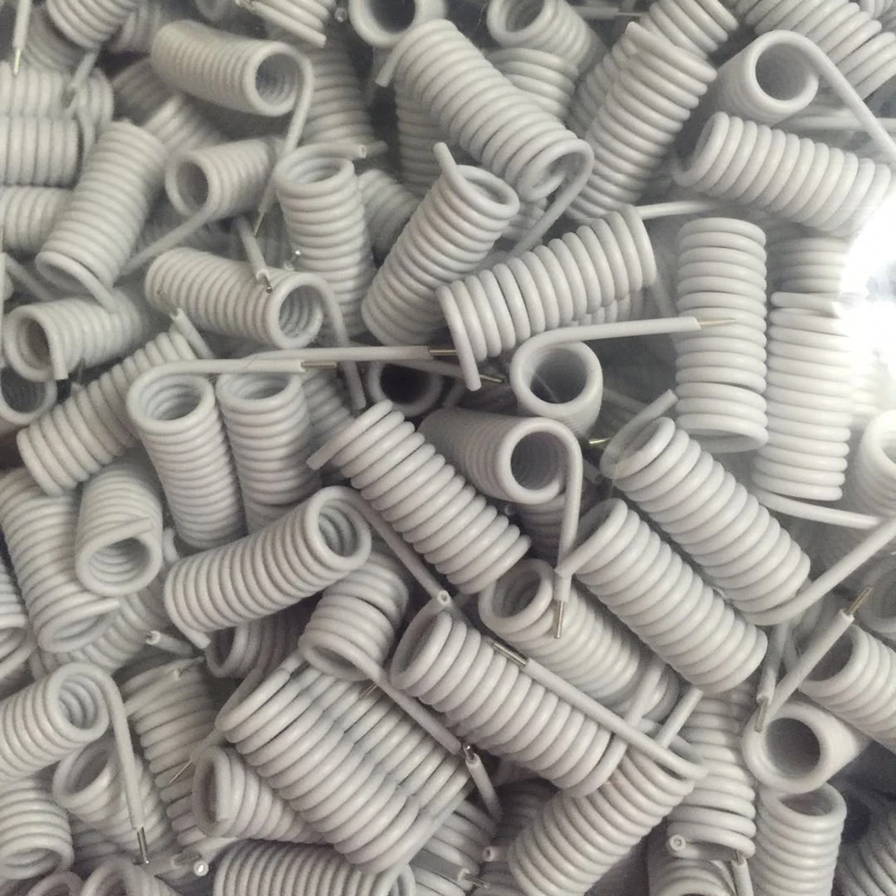 

315M 433M Spring Antenna Remote Control Antenna Wireless Module Receiving Antenna Black White Rubber Antenna RF Spiral Antenna