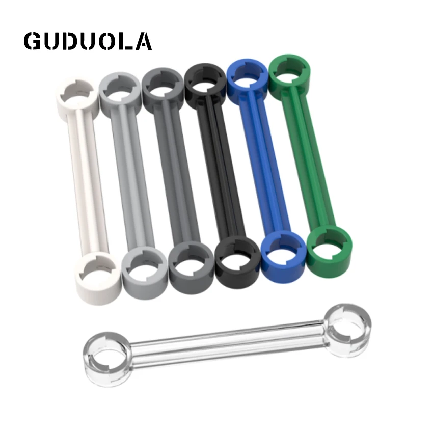 

Guduola Special Bricks Steering Link (6 Studs Long) without Stoppers (32005) MOC DIY Building Blocks Toy Parts 30pcs/LOT