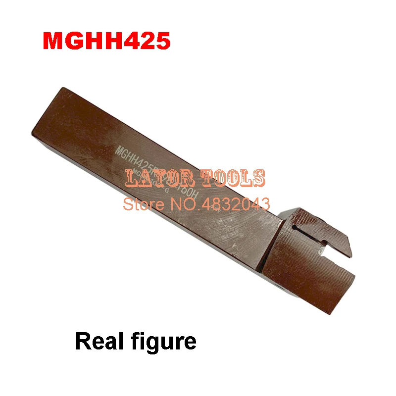 High-end spring steel MGHH425R for MGMN Large range 48/400mm 25*25mm end face Groove cutter Mechanical lathe