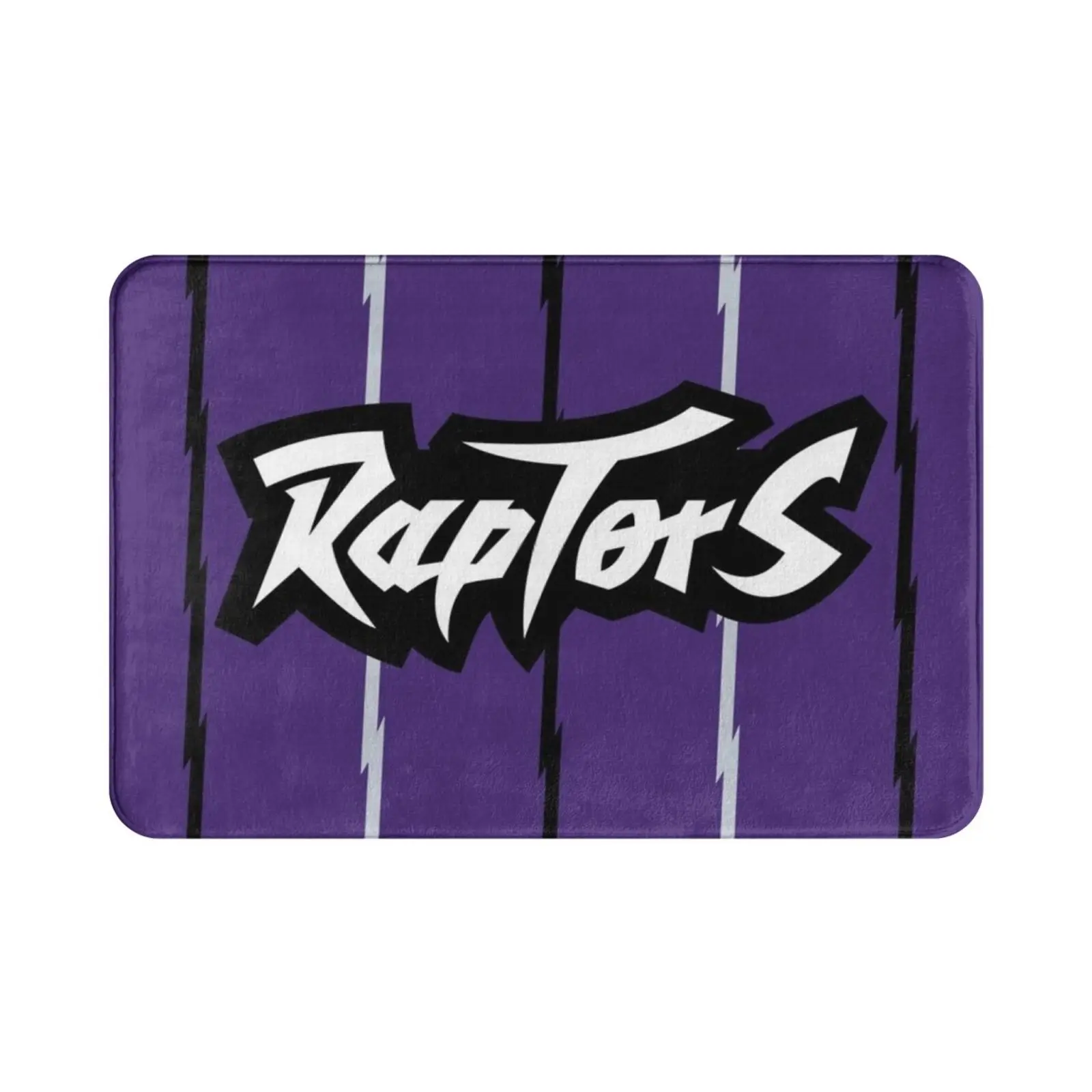 Toronto Basketball City Background Design Carpet Mat Rug Cushion Soft Toronto Ontario Raptors Raptor Basketball - view 2