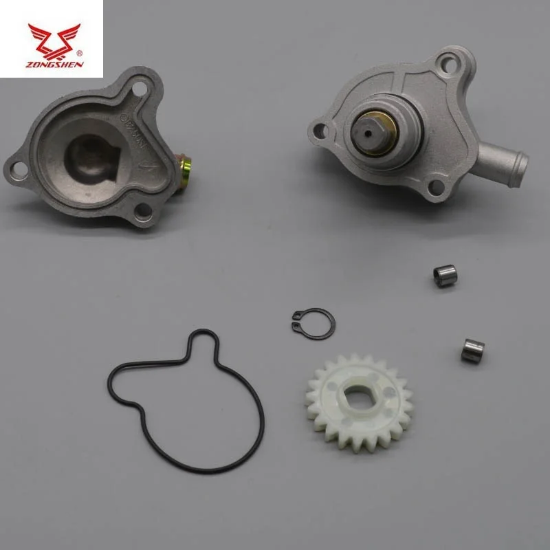 zongshen CB250 4 valve impeller shaft gear kayo bosuer cqr zs170mm-2 250cc engine water pump cover