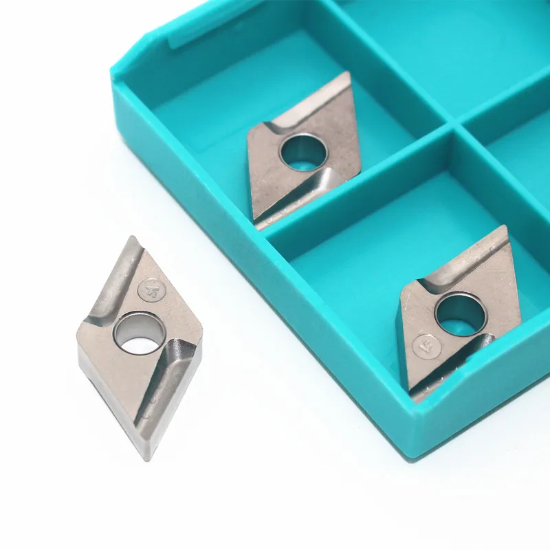 Carbide Insert Lathe Cutter Tool Ferramentas de Torneamento Externo Cermet Grade Dnmg 150404 R-vf Ct3000 Dnmg 431 R-vf