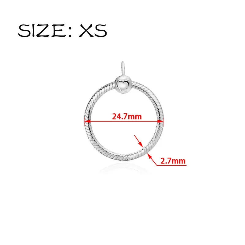 925 Sterling Silver Necklace Fit Original Pandora Pendants 50-60cm Adjustable Length Thin Necklace Women Fashion Jewelry Gift