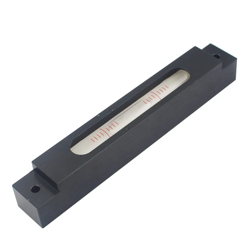 Imagem -05 - Haccury-metal Mini Spirit Level Bubble Long Strip Ferramenta de Instalação de Máquina Régua mm 002 mm m