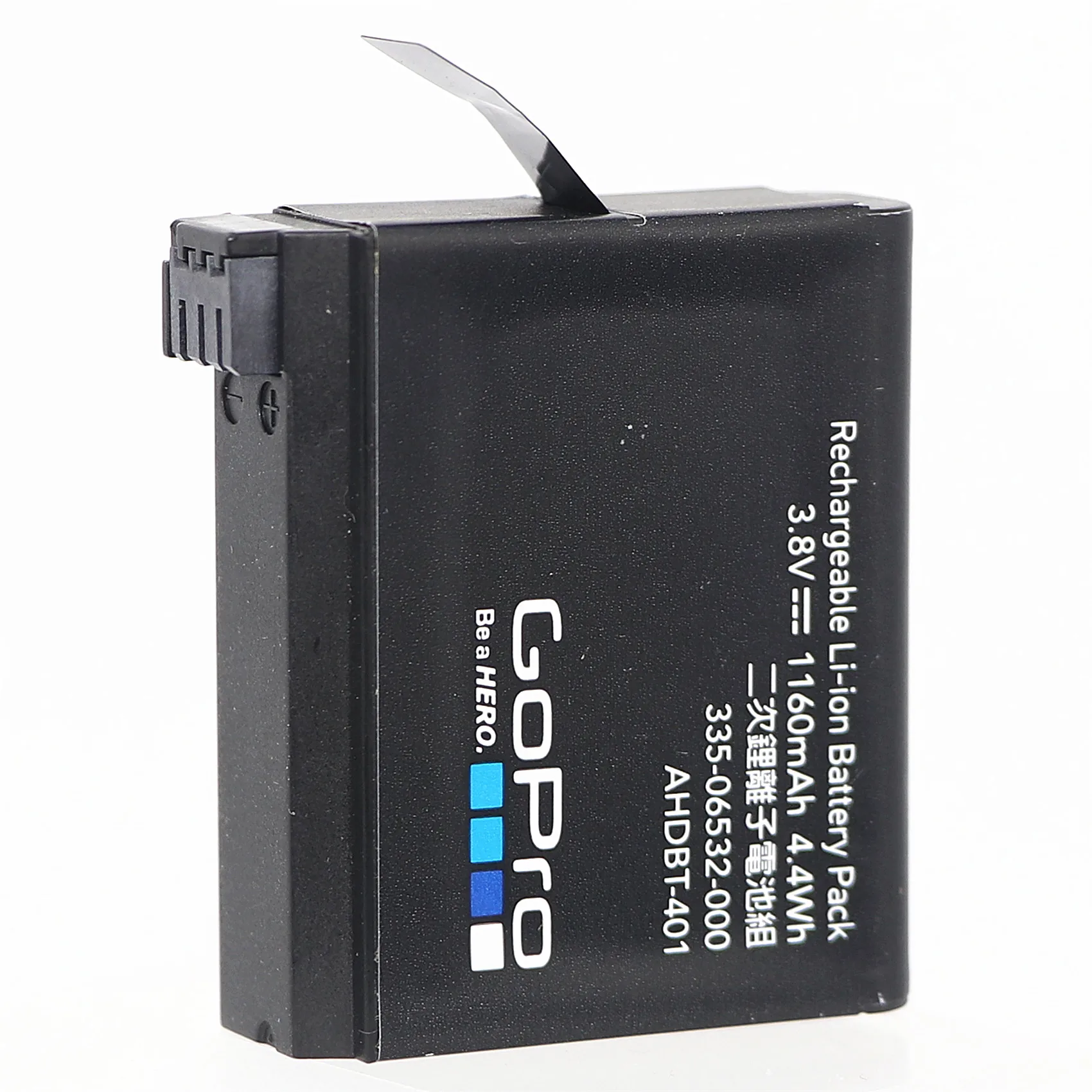 Original 1160mAh hero 4 Battery For Gopro Hero 4 Batteries GoPro Hero4 bateria AHDBT 401 Action camera Accessories