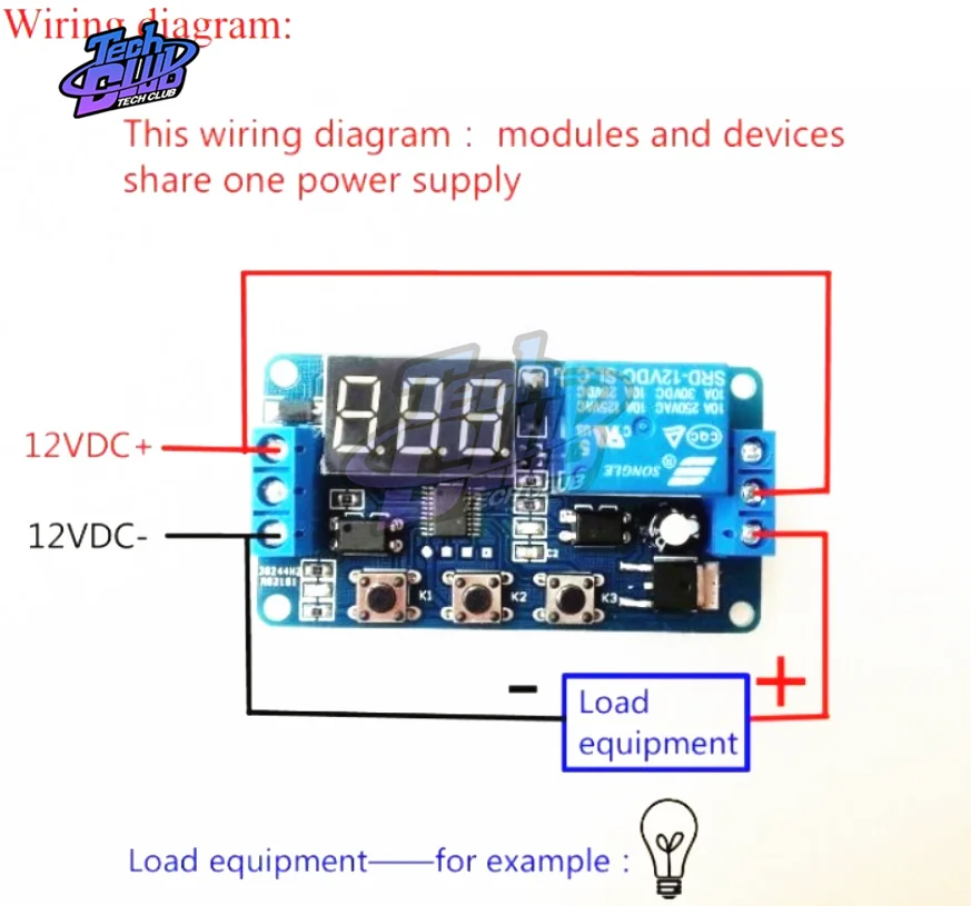 DDC-331 DC 12V Trigger Cycle Time Delay Relay LED Display digitale interruttore di controllo relè di temporizzazione regolabile