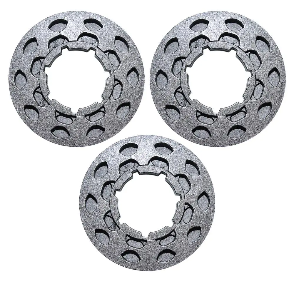 3/8" Pitch 10 Tooth Chain Saw Rim Sprocket Kit 3Pcs For Chainsaw Stihl Husqvarna Others STD 22mm 7 Spline