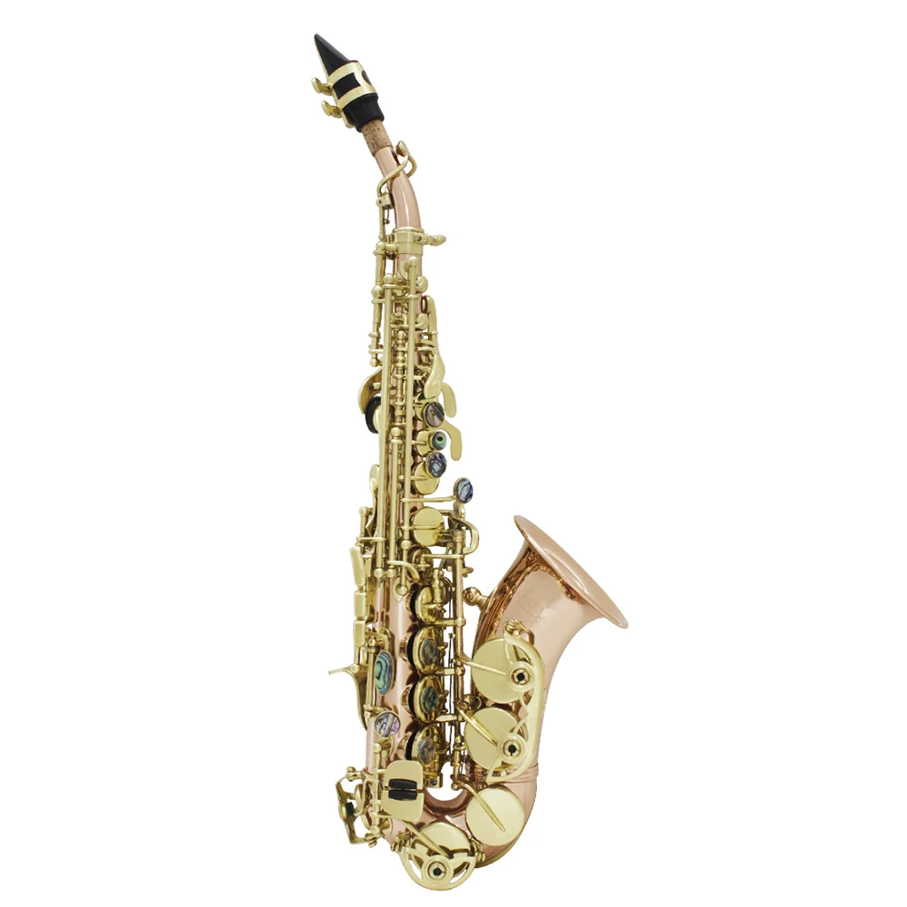 

Soprano Saxophone Phosphor Bronze Copper Carve Pattern Sax Abalone Shell Buttons Mouthpiece Reeds Wind Instrument Accessories