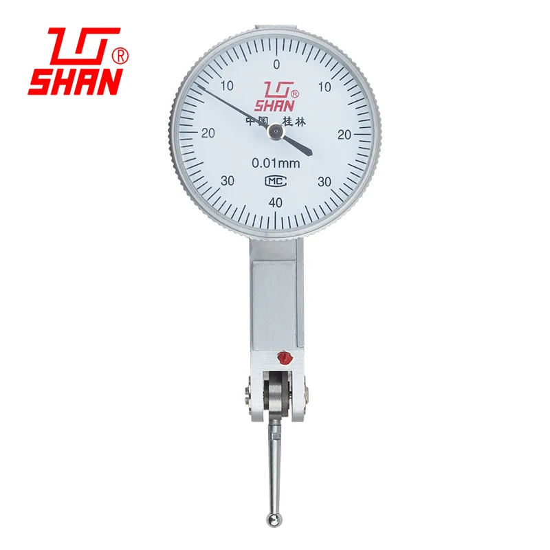 Accuracy 0.01mm Leverage Dial Indicator 0-0.8mm Meter Precision Measuring Instrument Tool Measurement Gauge Dial Test Indicator