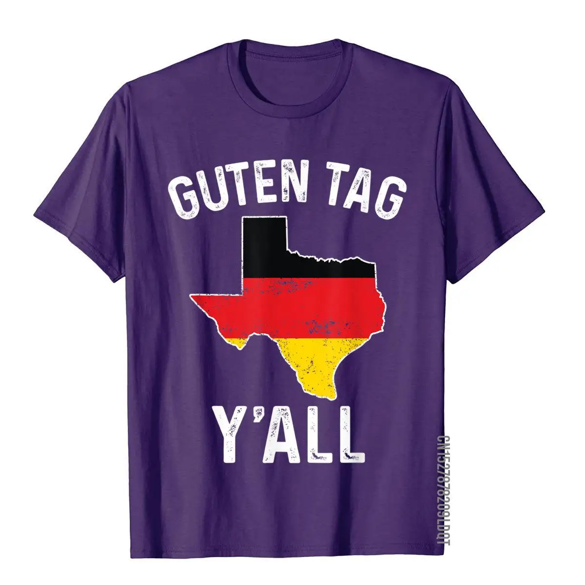 Guten Tag Y'all Oktoberfest Prost Texas Germany Flag T-Shirt Classic Crazy Top T-Shirts Cotton Man Tops T Shirt Normcore