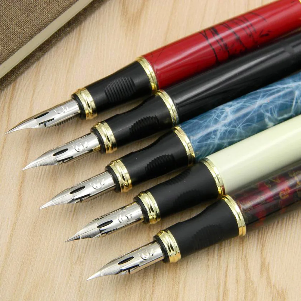 GIFT OFFICE in the round body Dipped in nib tip of a circle English Copperplate ES calligraphy JINHAO X450 ZB G NIB fountain pen