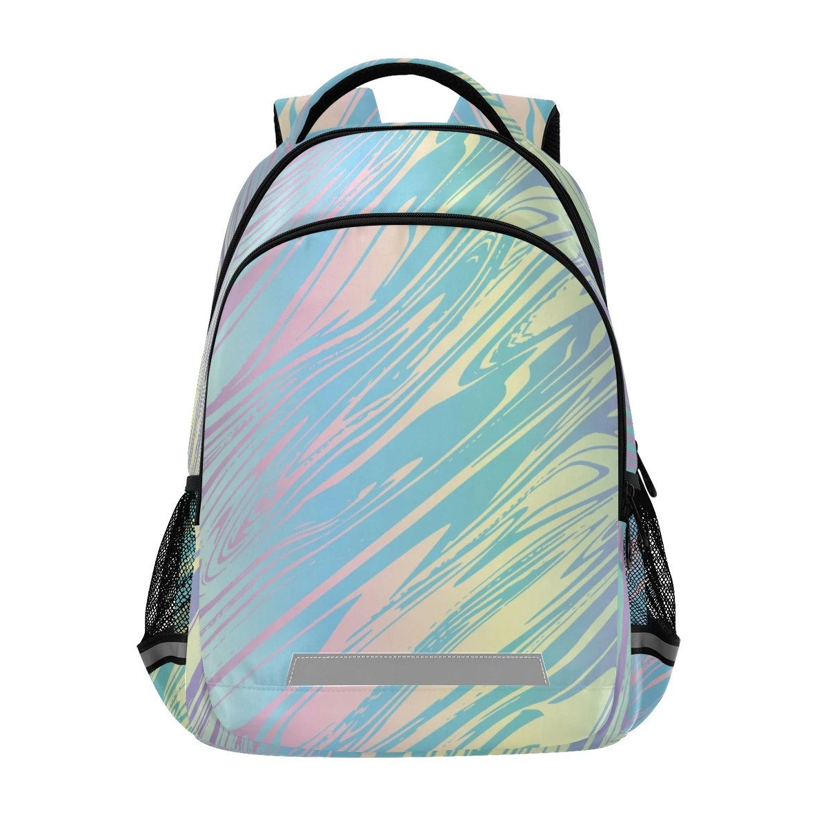 

2021 Backpack Fashion Men Women Backpack Computer Marble Male Travel Leisure Student Laptop Backpack School Bags Boy Girls