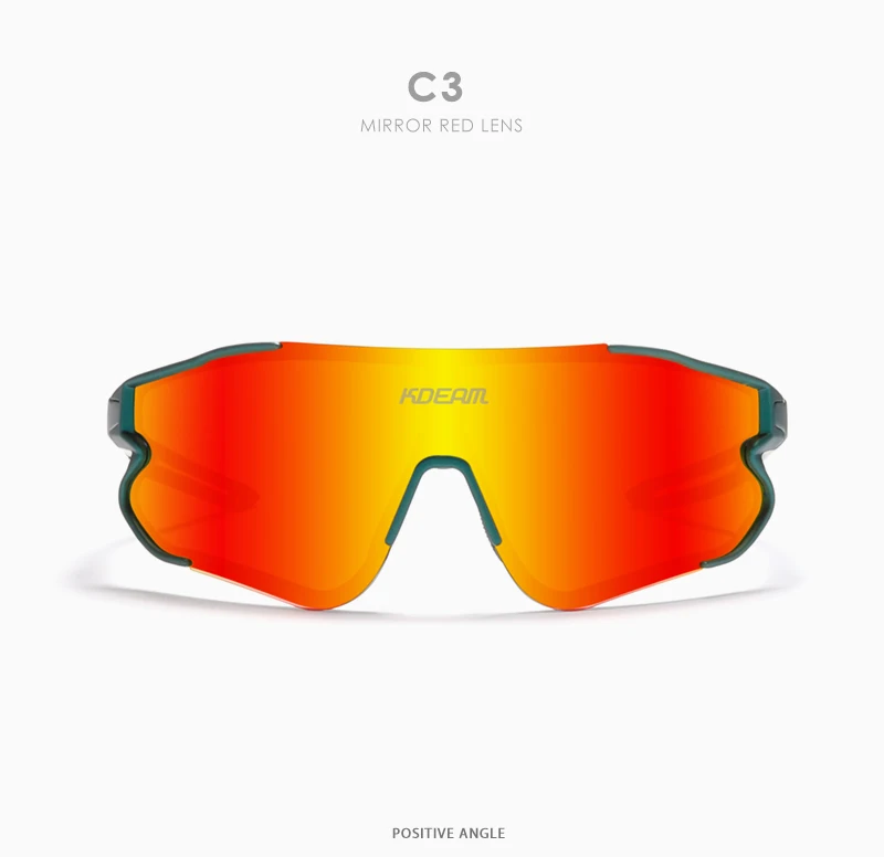 KDEAM Langlebige TR90 Herren-Sport-Sonnenbrille, polarisiert, kratzfest, 1,1 mm dick, Linsenbeschichtung, Sonnenbrille für Herren, KD0801 – Detail 14