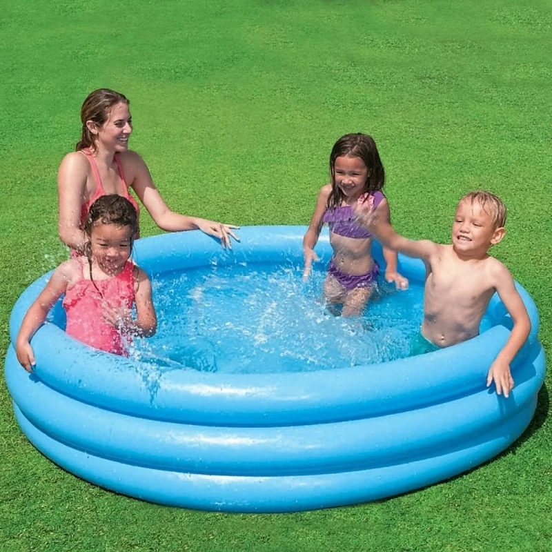 E-goes Crystal Blue Inflatable Pool for Children 58446 Swimming Pool Home Recreation