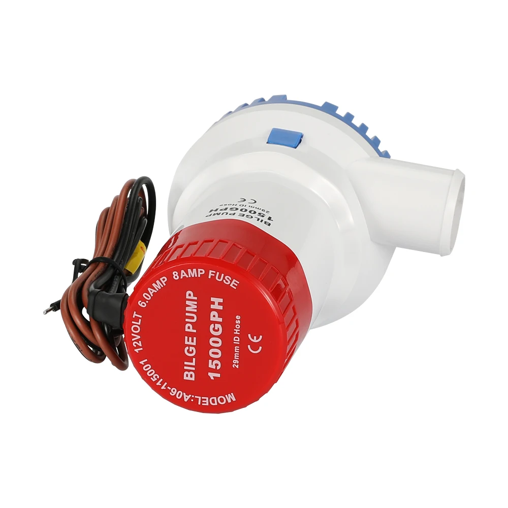 water pump Thermo plastic ABC Housing MKBP-G1500-12/24 12/24V rule gph bilge pump 1500 from maker electric china factory