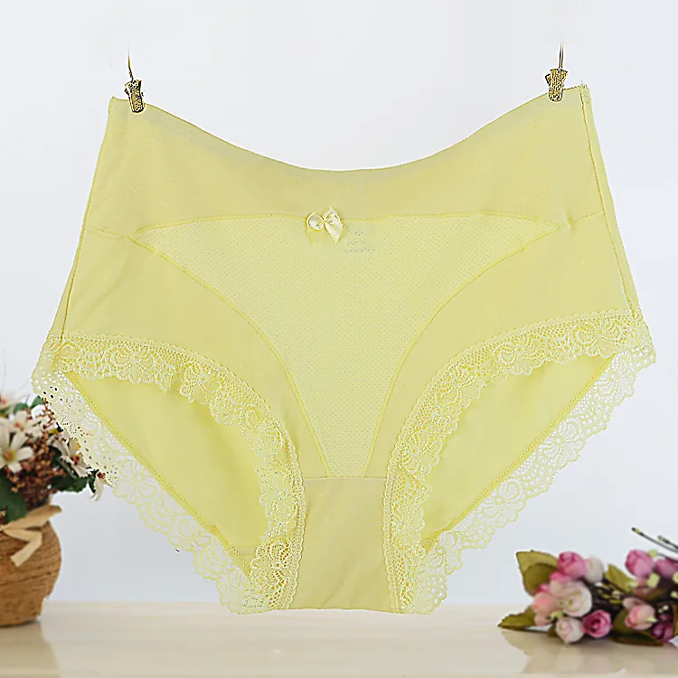 2023 Seamless Lady\'s Briefs Sexy Lingeries Lace Plus Size 6XL Candy Colors Modal Soft Breathable Underwear Women Panties