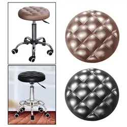 Soft Removable Bar Stool Replacement Seat, Standard for SPA Beauty Salon Seat Stool Cushion Round Standard Chair Seat