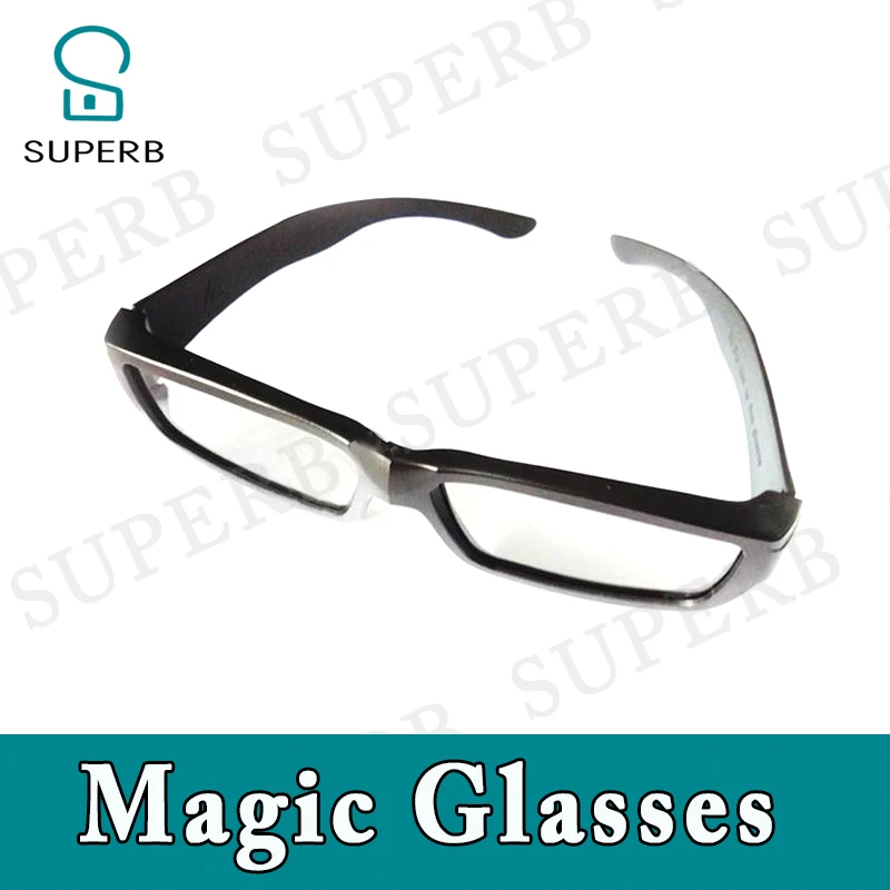 Replacement glasses of the Magic Glasses Prop Special glasses to see the hidden clues Real life room escape game Superb props