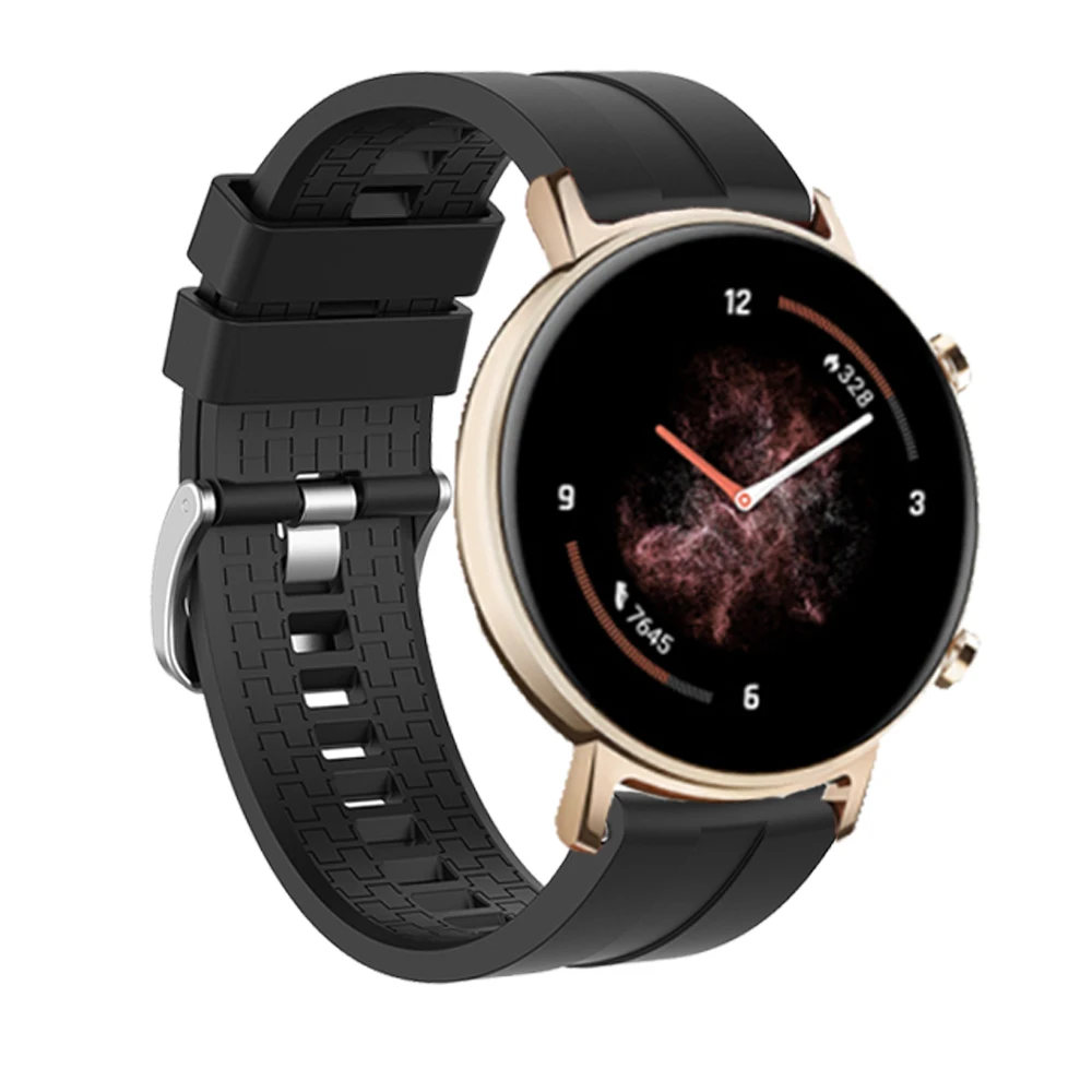 Correa de reloj de silicona de 20mm para HUAWEI WATCH GT 2, pulsera de 42mm para Huami Amazfit BIP youth lite