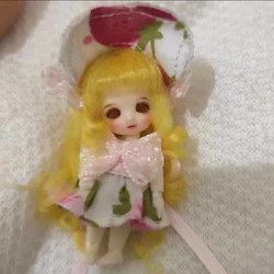 DIY home decoration mini thumb mini bjd doll wig Only wigs, no dolls.