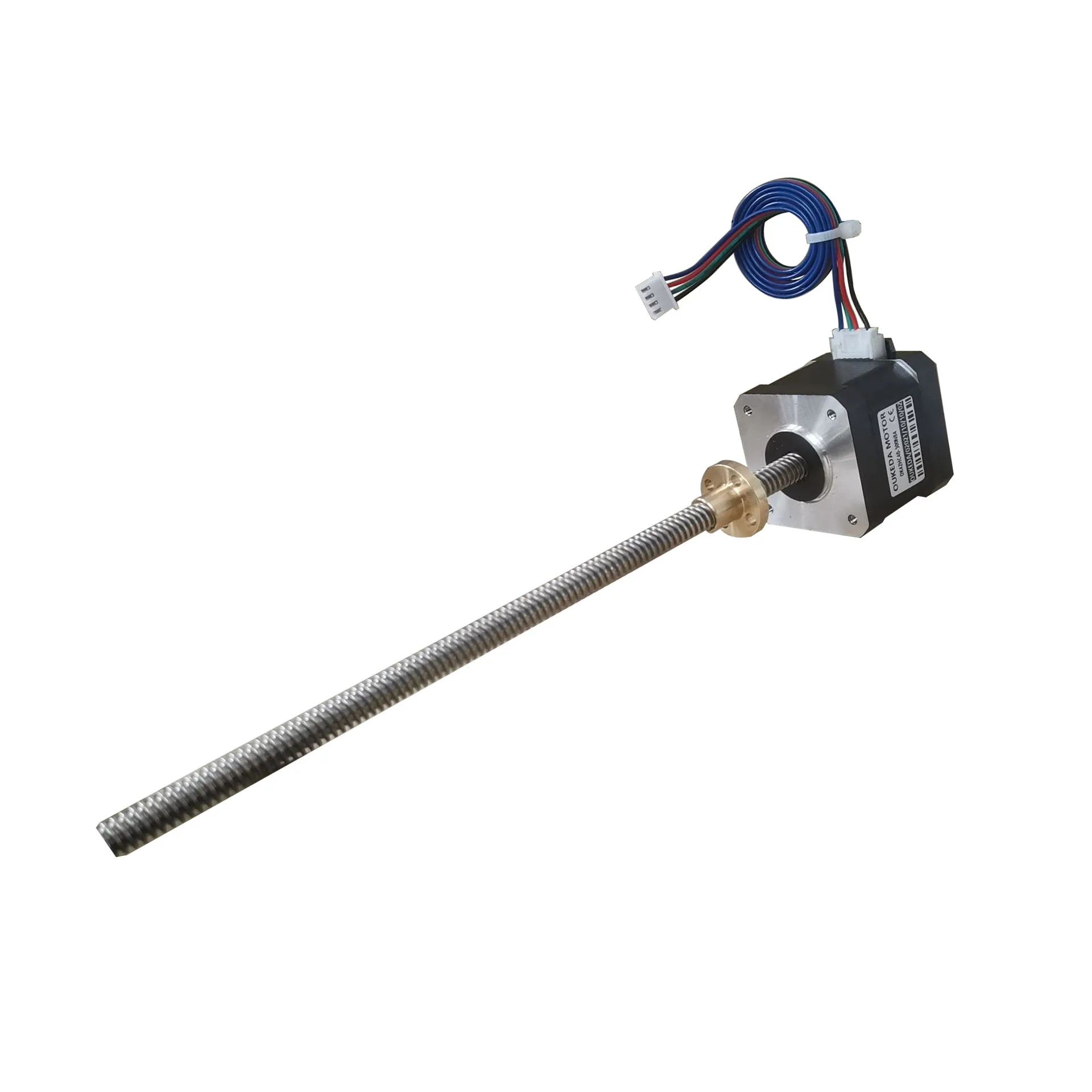 42 screw motor lead 4 screw length 300 NEMA17 linear screw motor