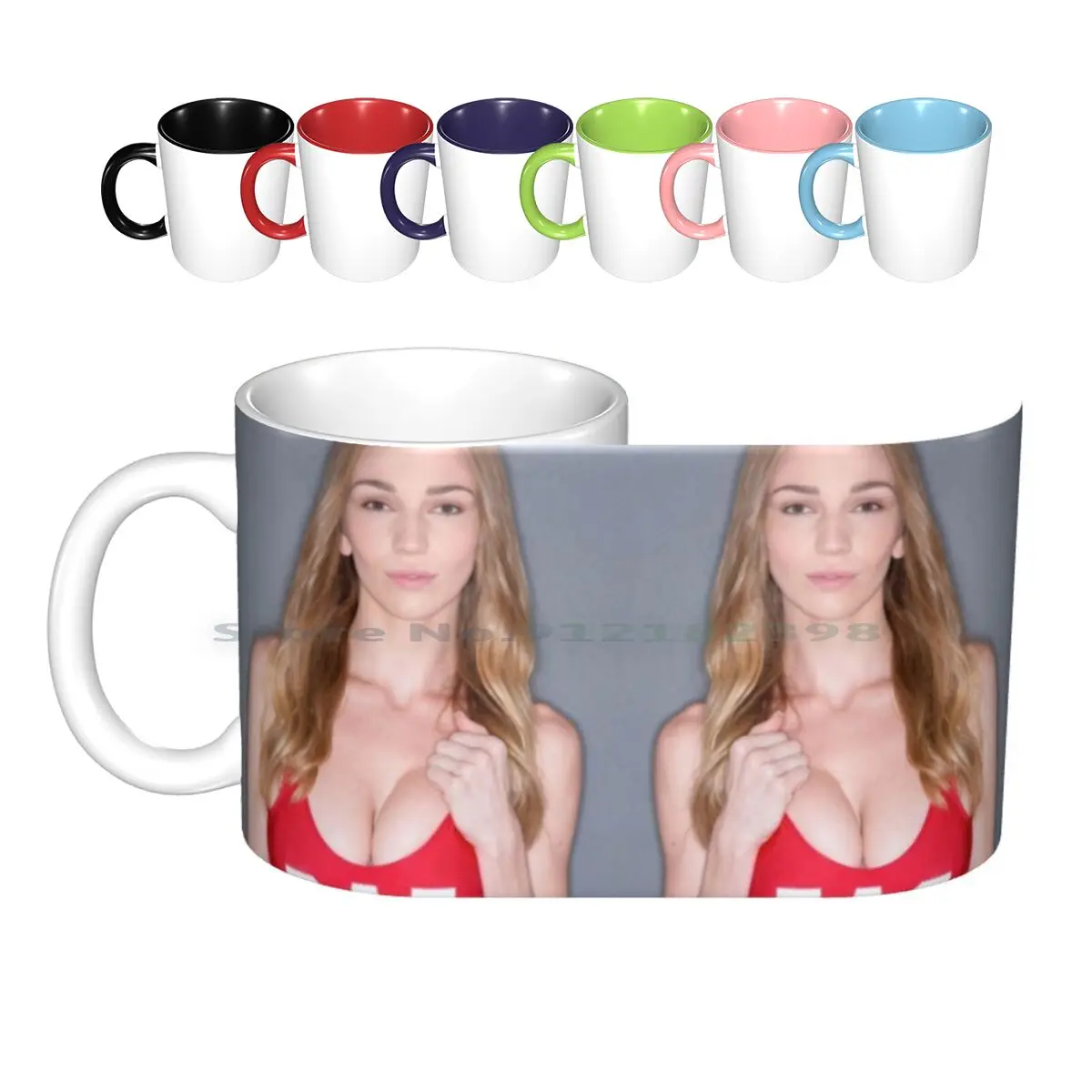 Kendra-Bay Watch Ceramic Mugs Coffee Cups Milk Tea Mug Sexy Girls Kendra Lust Boobies Baewatch Blonde Sexyclothes Net Hot