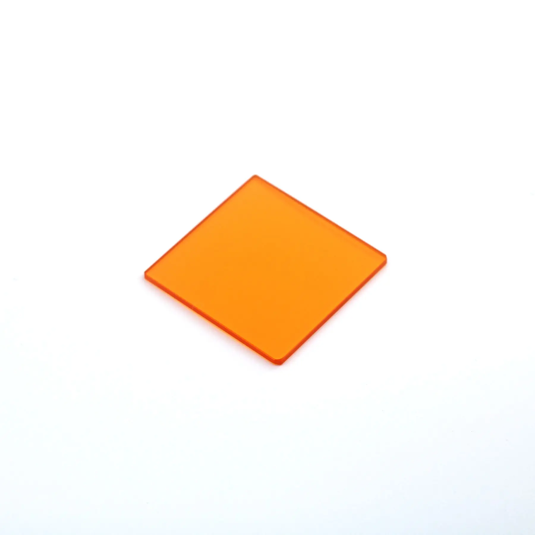 

5pcs total size 40x40mm square shape 550nm pass filter glass type CB550