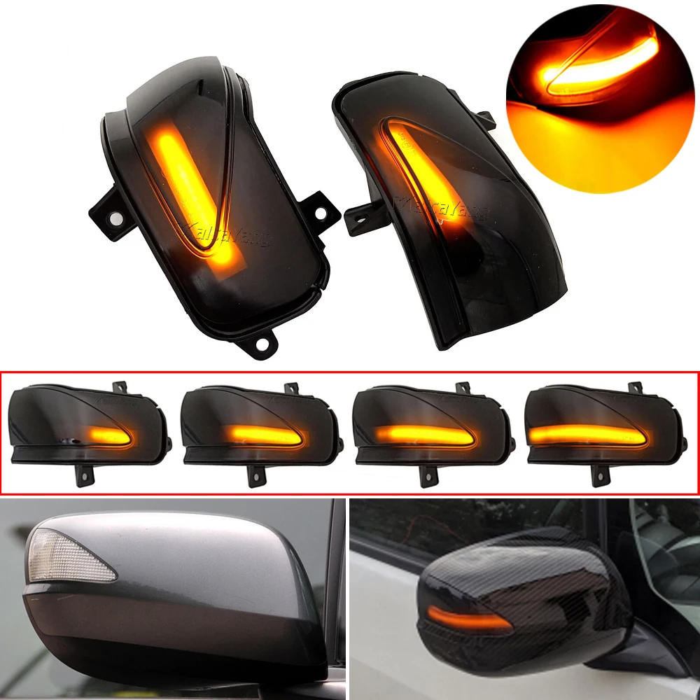 Dynamic Blinker For Honda Fit Jazz GE6/GE8 Hybrid GP1 Insight ZE2 Led Side Mirrors Turn Signal Light Indicator Sequential Lamp