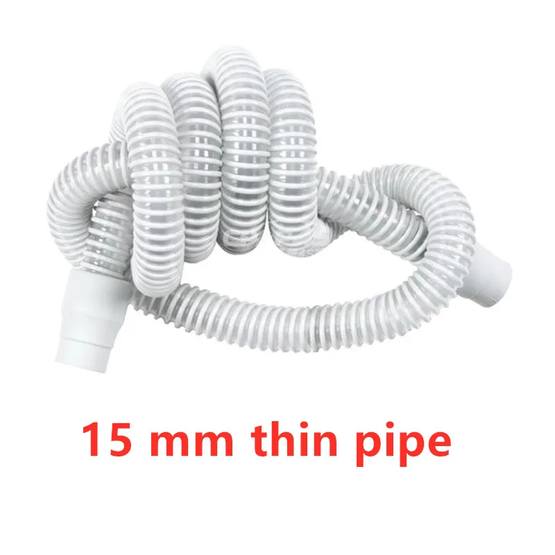 15mm Respironics Original Universal Diameter CPAP Hose with Standard 22mm Rubber End Slim Tubing Hose180cm - 72