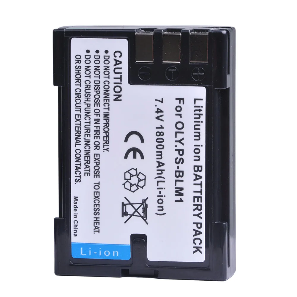 

1pc PS-BLM1 PS BLM1 BLM-1 1800mAH Rechargeable Li-ion Battery for Olympus EVOLT E-300 E-330 E-500 E-510 C-7070 C-5060 C-8080 E-1