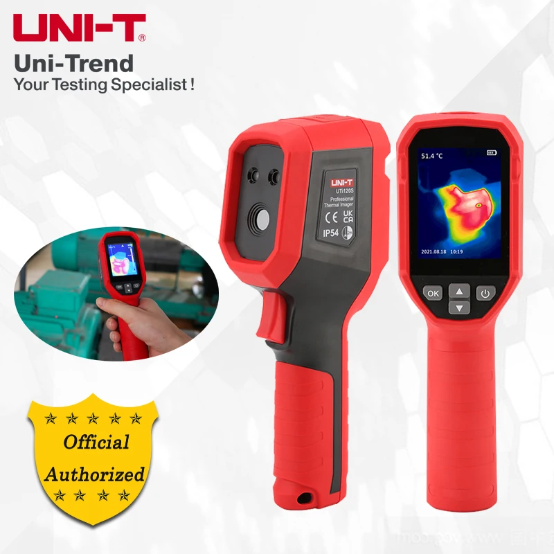 UNI-T UTi120S ประหยัด Thermal Imager 400 ℃ มอเตอร์ความร้อนชั้น Air Conditioner อินฟราเรด Checker