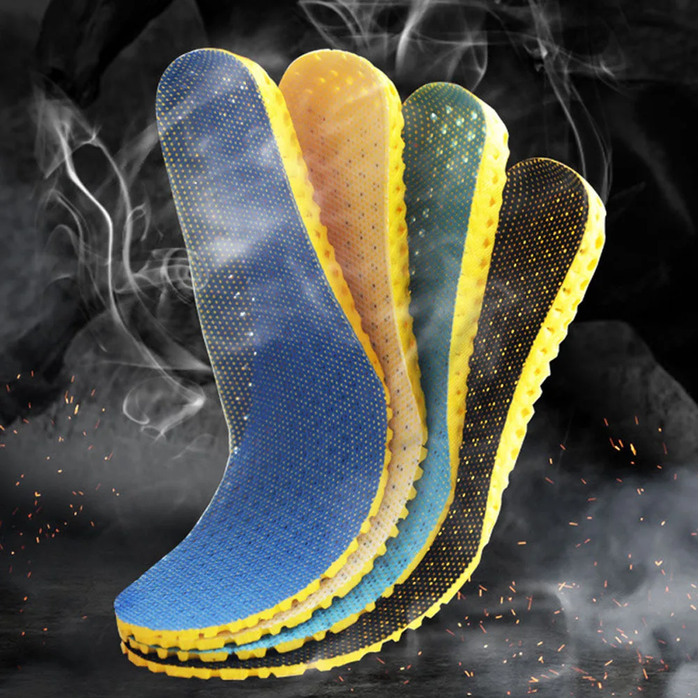 1 Pair Orthotic Shoes & Accessories Insoles Orthopedic Memory Foam Sport Support Insert Woman Men shoes Feet Soles Pad