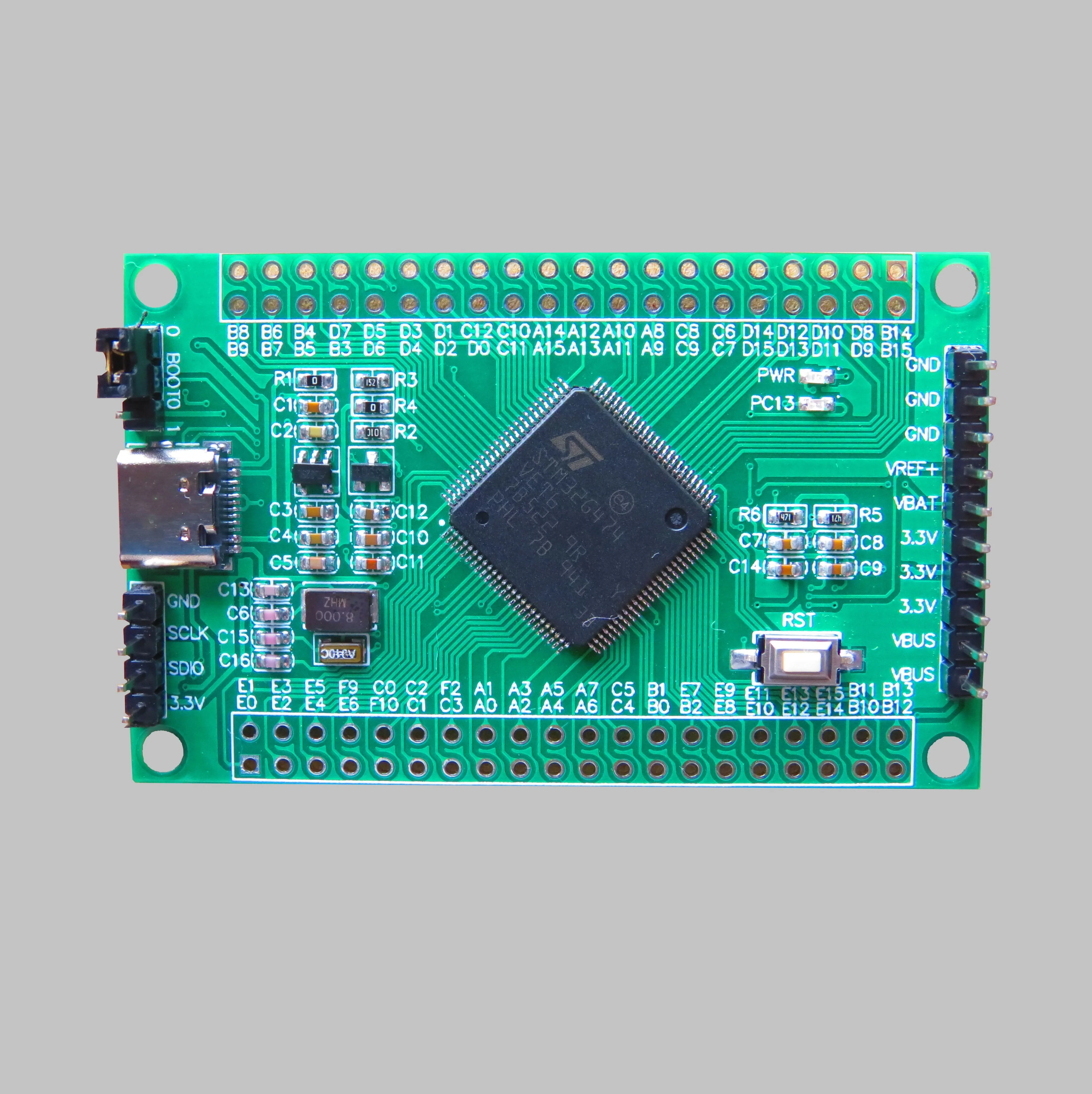 

STM32G474VET6 Single-chip Microcomputer System G4 Core Board Large-capacity Development 100 Evaluation Board TYPEC