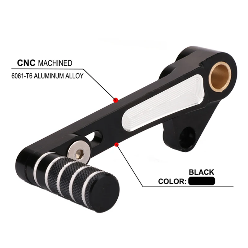 Motorbike CNC Black Gear Shift Shifter Lever For KAWASAKI Z800 2013-2016 Z900 17-18 Z1000 10-17 Z1000SX 11-16 Ninja1000 11-17 - view 2