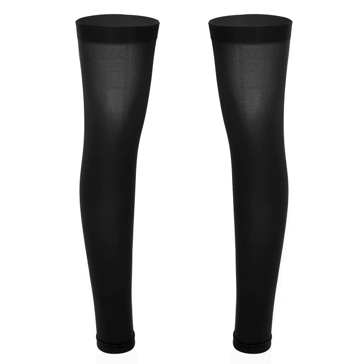 Woman Man Compression Stockings Sports Socks Tights Sport Sleeves Cycling Running Gymnastics Tennis Golf Elastic Silky Silk Sock