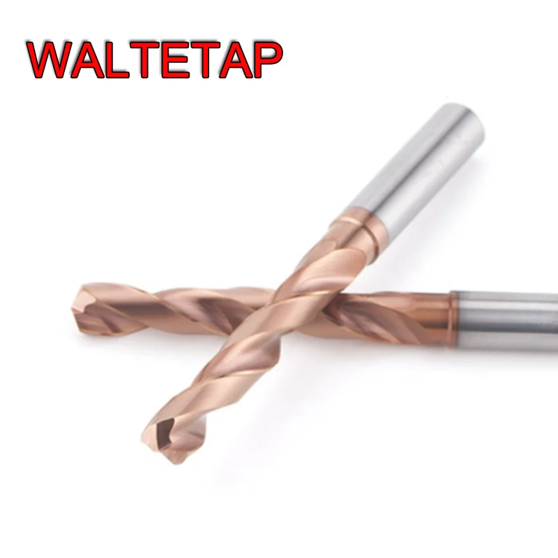 WALTETAP CNC 60° Coating Alloy Drill Bit Tungsten Steel Drill 1 2 3 4 5 6 7 8 9 10 11 12 13 14 15 16 17 18 19 20 5D Drills