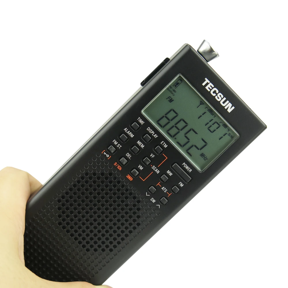 Tecsun PL-360 Full-Band FM/MW/SW Digital Radio Demodulation Elderly Pocket Stereo Handheld Semiconductor Charging Campus Radio