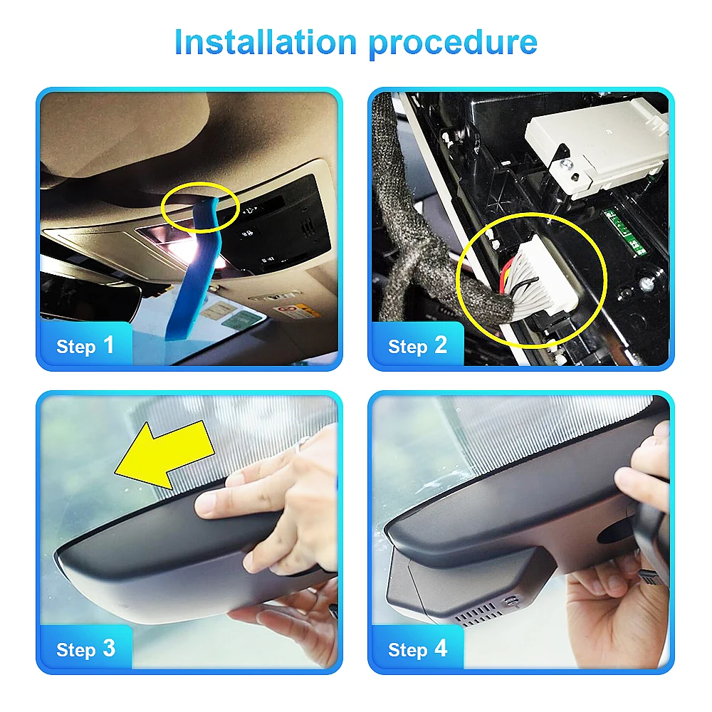 For Lexus NX/RX/UX 2016-2026 4K 2160P Car Camera, for Lexus RZ 2023 2024 2025 2026, ARB OEM Look Video Recorder, WIFI Connected