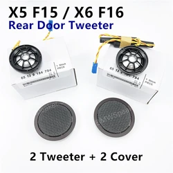 Auto Achter Deur Tweeters Trim Cover Plus Voor Bmw X5 F15 X6 F16 Serie Serie Hoge Kwaliteit Muziek Stereo Hifi hoorn Luidspreker