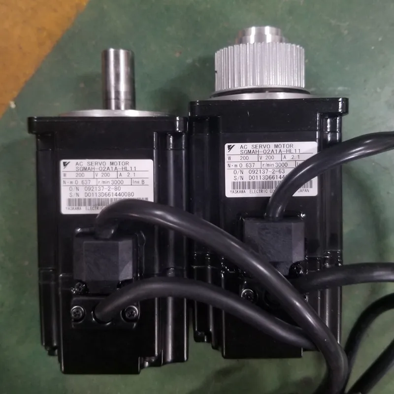 Tested Working SGMAH-02A1A-HL11 AC SERVO MOTOR