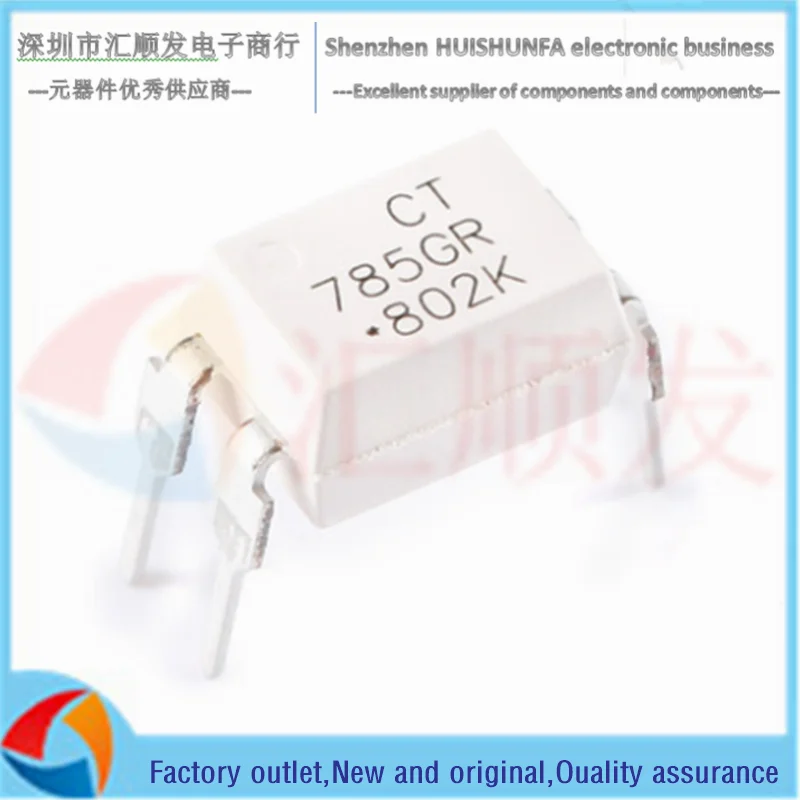 Brand new original CT785GR DIP-4 compatible TLP785 phototransistor output photocoupler chip