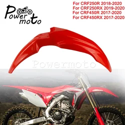 2017-2020 Enduro Racing Front Fender Dirt Bike Motocross Mudguard For Honda CRF250R CRF450R CRF250RX CRF450RX MX Mud Guard