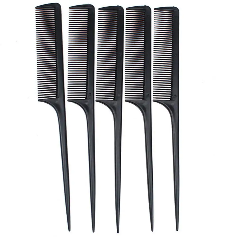 Hairdressing Tool Comb Portable Sharps Tail Comb Hair Style Teasing Hairdressing Home Salon Hairbrush