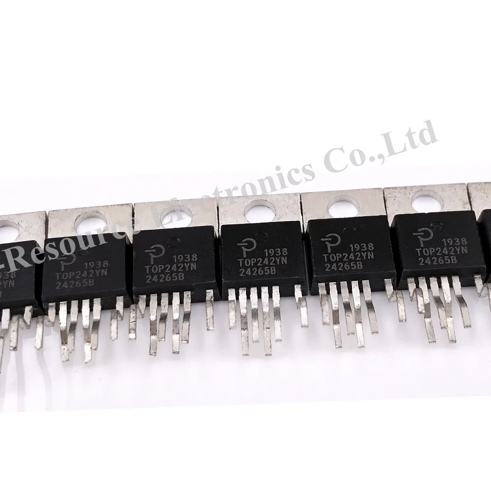 (10Pcs) TOP242YN TO-220-6 TOP242 DIP7 TOP242Y TOPSwitch-GX ครอบครัว Extended Power Integrated Off-Line Switcher