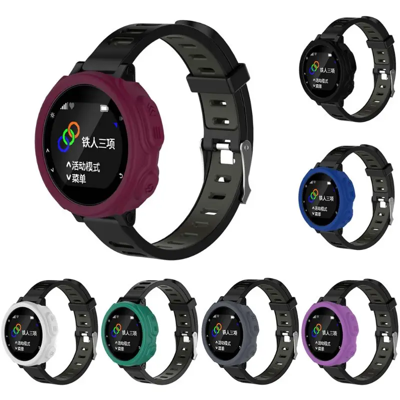 Силиконовый защитный чехол для спортивных часов garmin forerunner235 735XT