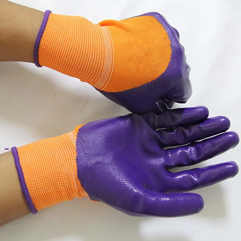 Non-slip wear-resistant electric welding work gloves riding breathable protective gloves