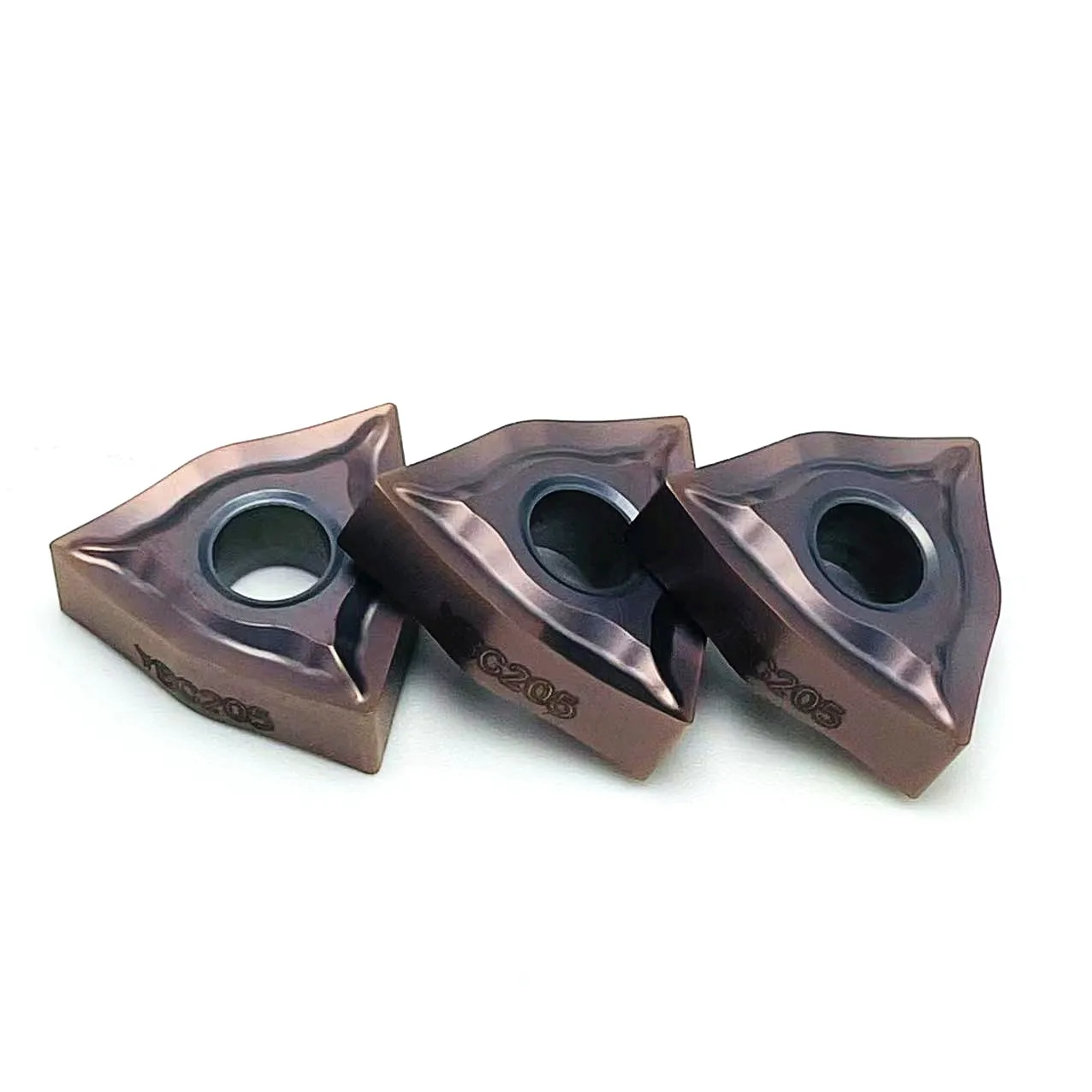 WNMG080404-EF YBG205 WNMG080408-EF YBG205 CNC indexable turning tools, carbide inserts for stainless steel