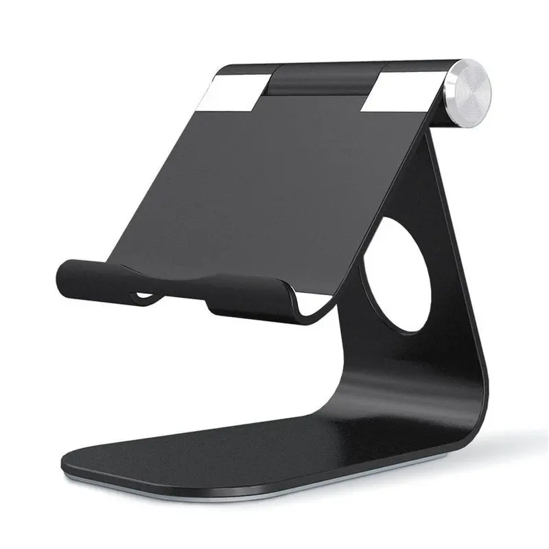 Great Roc Cheap Price Support Adjustable Cell Phone Stand Mobile Phone Stand Holder Aluminum Alloy Aluminum Folding Phone Stand